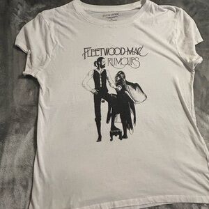 Fleetwood Mac Graphic White Tee